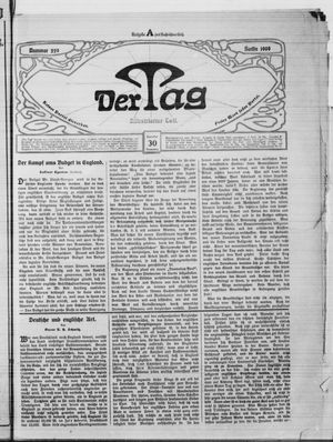 Der Tag vom 30.09.1909