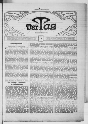 Der Tag vom 03.10.1909