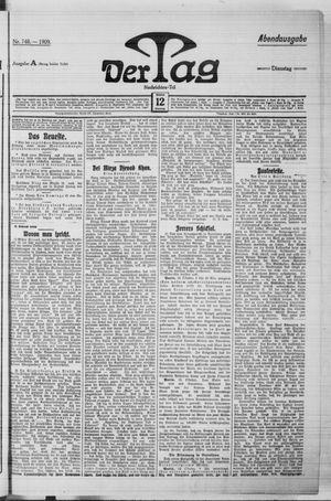 Der Tag vom 12.10.1909