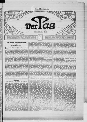 Der Tag vom 12.10.1909