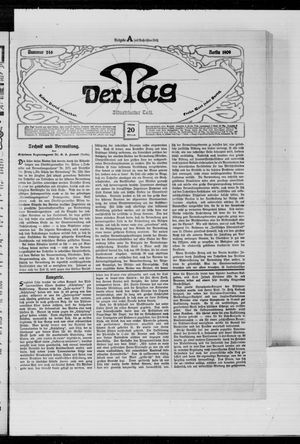Der Tag vom 20.10.1909
