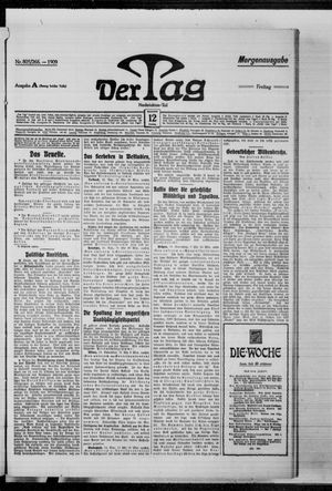 Der Tag vom 12.11.1909