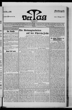 Der Tag vom 22.11.1909