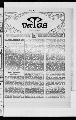 Der Tag vom 28.11.1909
