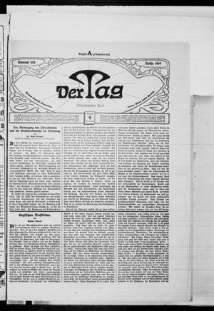 Der Tag vom 09.12.1909