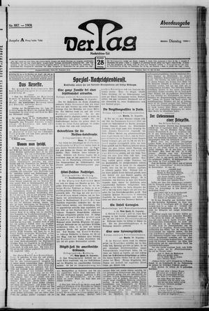Der Tag vom 28.12.1909