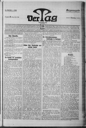 Der Tag vom 28.12.1909