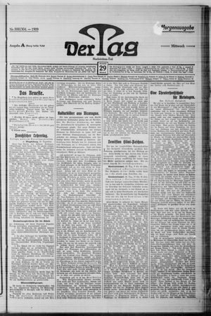 Der Tag vom 29.12.1909