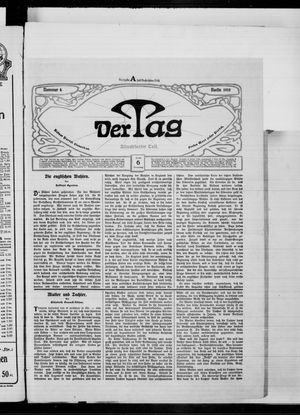 Der Tag on Jan 6, 1910