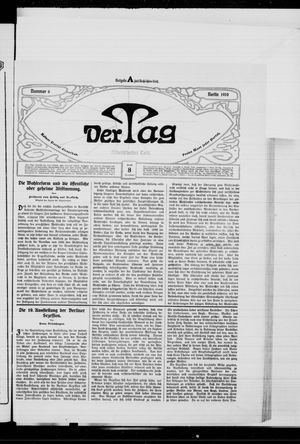 Der Tag vom 08.01.1910