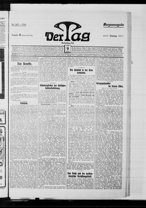 Der Tag on Jan 9, 1910