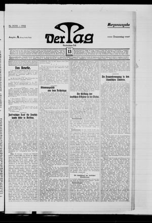 Der Tag on Jan 13, 1910