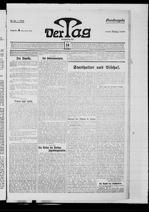Der Tag vom 14.01.1910