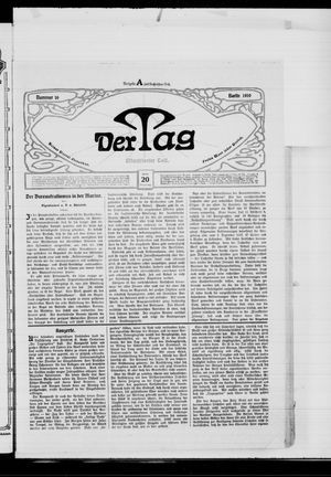 Der Tag vom 20.01.1910