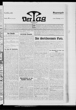 Der Tag vom 25.01.1910