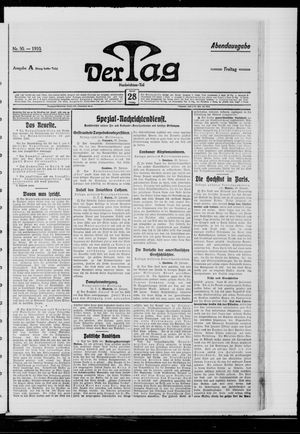Der Tag vom 28.01.1910