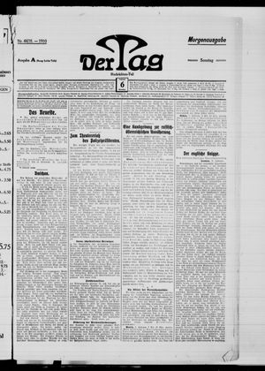 Der Tag on Feb 6, 1910
