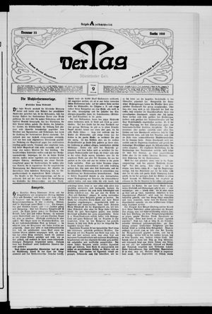 Der Tag on Feb 9, 1910