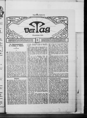 Der Tag vom 19.02.1910