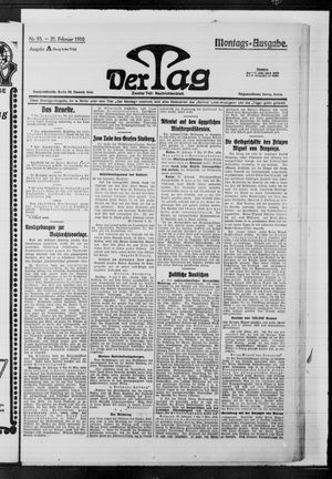Der Tag vom 21.02.1910