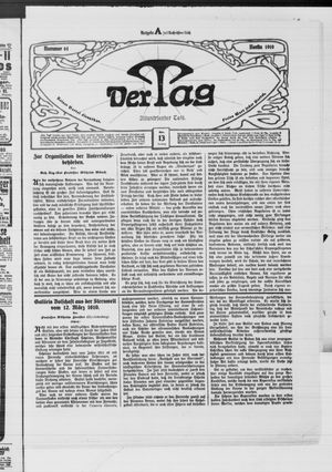 Der Tag on Mar 13, 1910