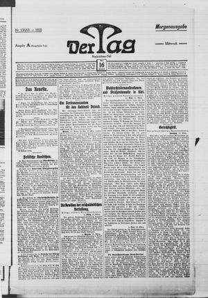 Der Tag on Mar 16, 1910