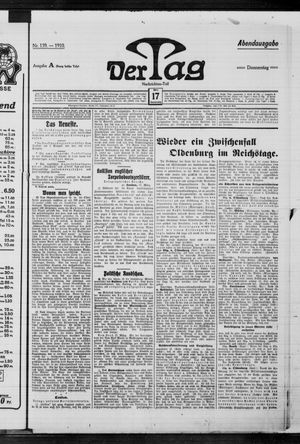 Der Tag on Mar 17, 1910