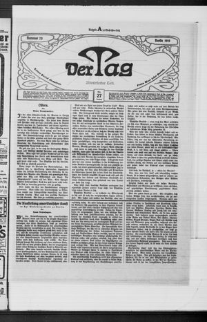 Der Tag vom 27.03.1910