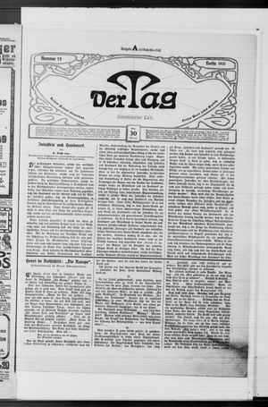 Der Tag on Mar 30, 1910