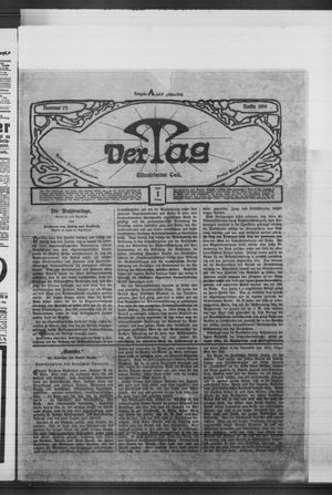 Der Tag on Apr 1, 1910