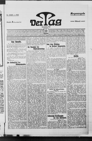 Der Tag on Apr 13, 1910