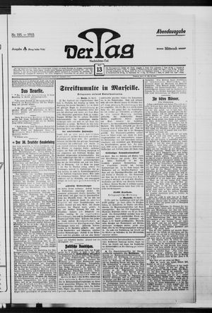 Der Tag on Apr 13, 1910