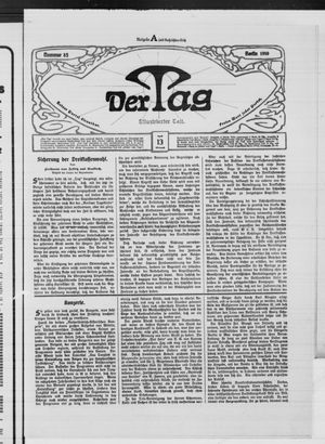 Der Tag on Apr 13, 1910