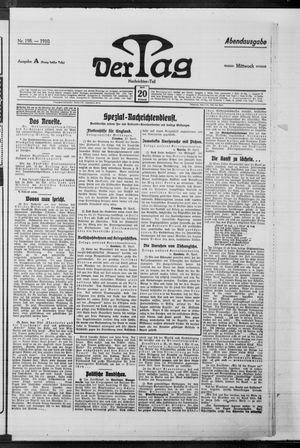 Der Tag vom 20.04.1910