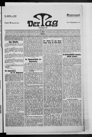 Der Tag on Apr 23, 1910