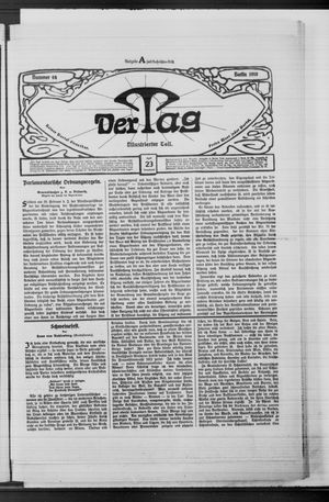 Der Tag on Apr 23, 1910