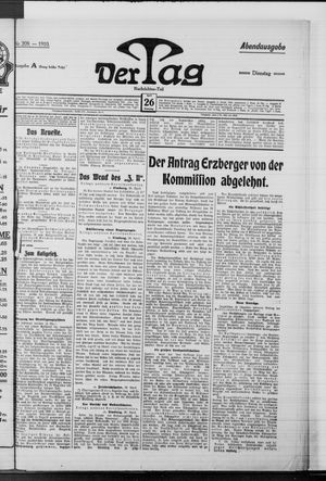 Der Tag vom 26.04.1910