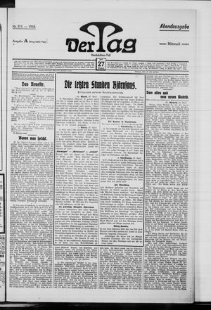 Der Tag vom 27.04.1910