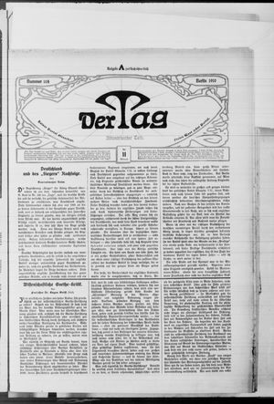 Der Tag vom 11.05.1910