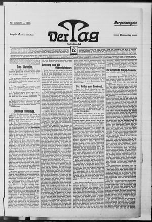Der Tag vom 12.05.1910