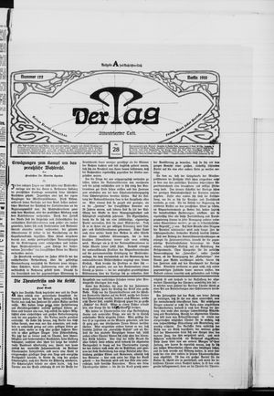 Der Tag vom 28.05.1910