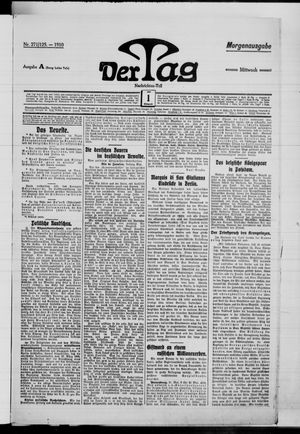 Der Tag vom 01.06.1910