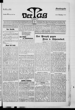 Der Tag vom 07.06.1910