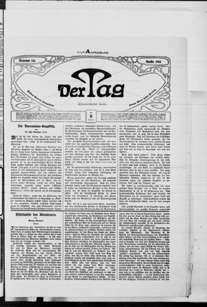 Der Tag vom 08.06.1910