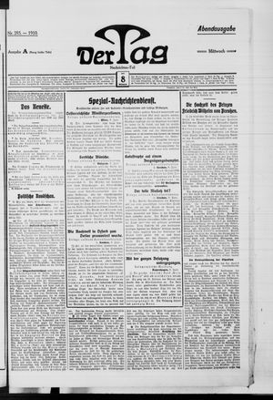 Der Tag vom 08.06.1910