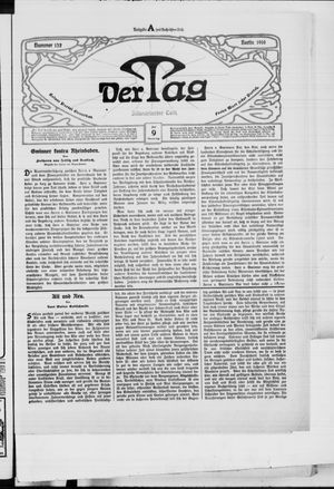 Der Tag vom 09.06.1910