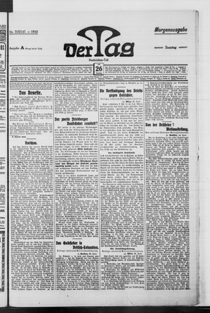 Der Tag vom 26.06.1910