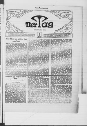 Der Tag vom 06.07.1910