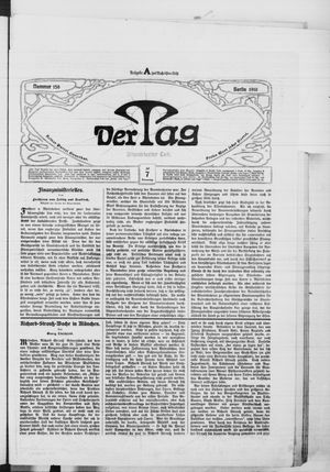 Der Tag vom 07.07.1910