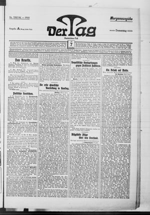 Der Tag vom 07.07.1910